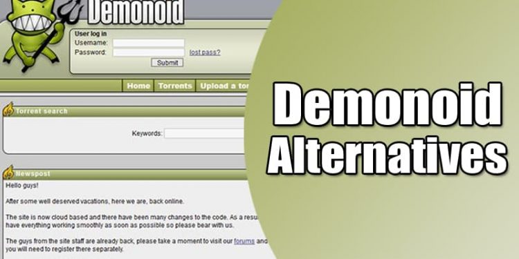 Top 10 Best Demonoid Alternatives: Working Torrent Sites