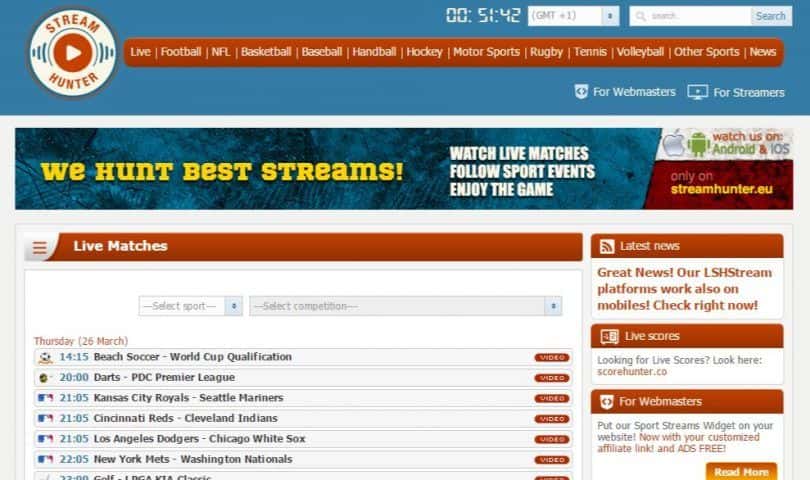 Streamhunter Free Sport Streams - Unthinkable