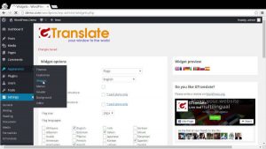 Translate WordPress with GTranslate