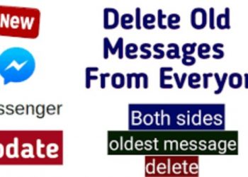 How To Delete Old Messages On Messenger From Everywhere