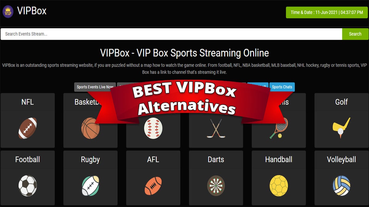 10 Best Vipbox Alternatives For Free Sports Streaming Online