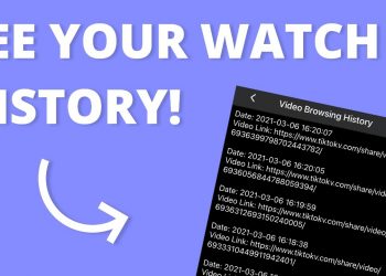 How to View Your TikTok Watch History