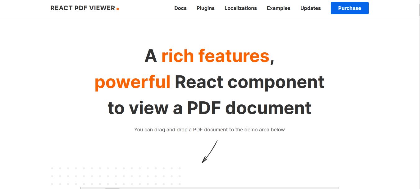 React PDF viewer