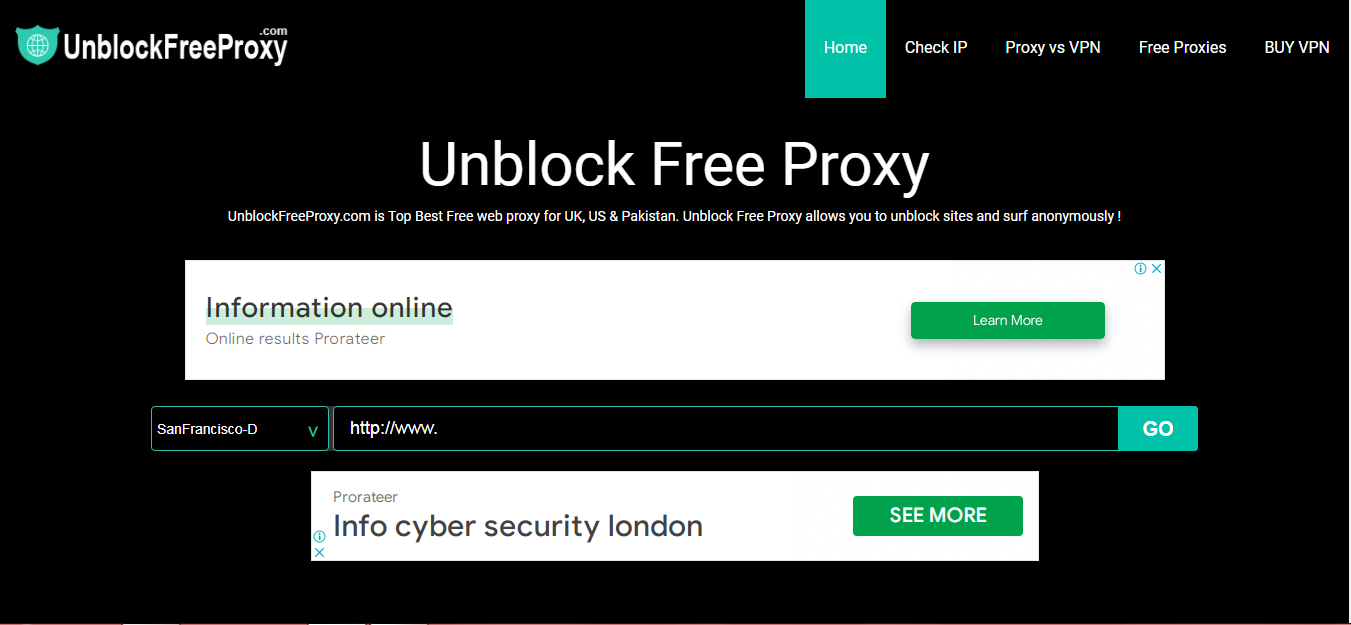 Unblock-free-proxy