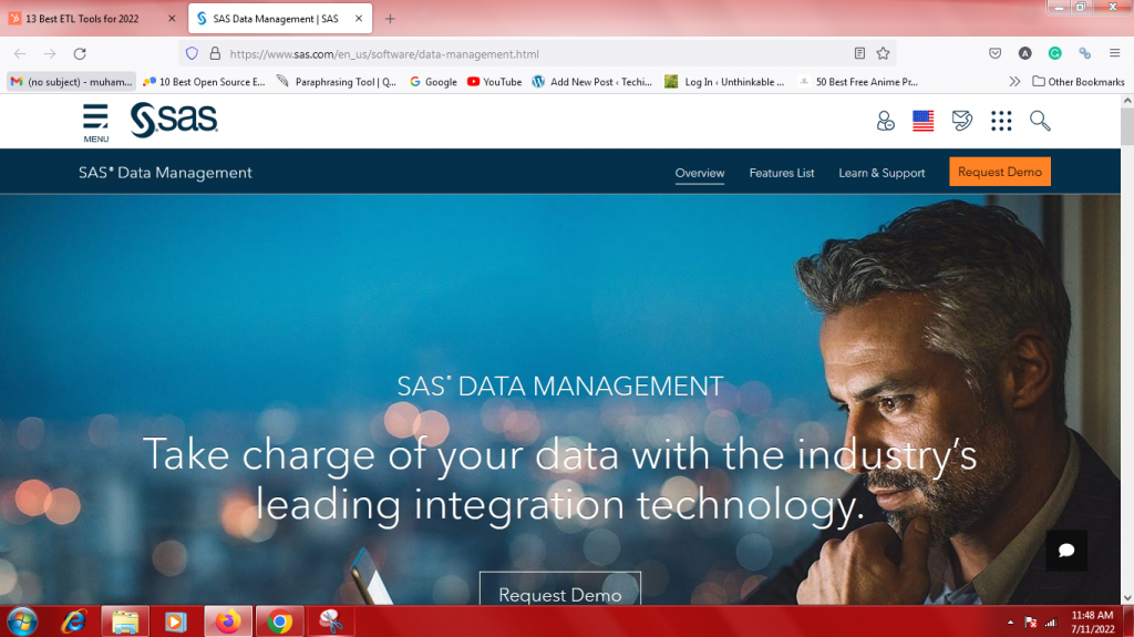 SAS Data Management