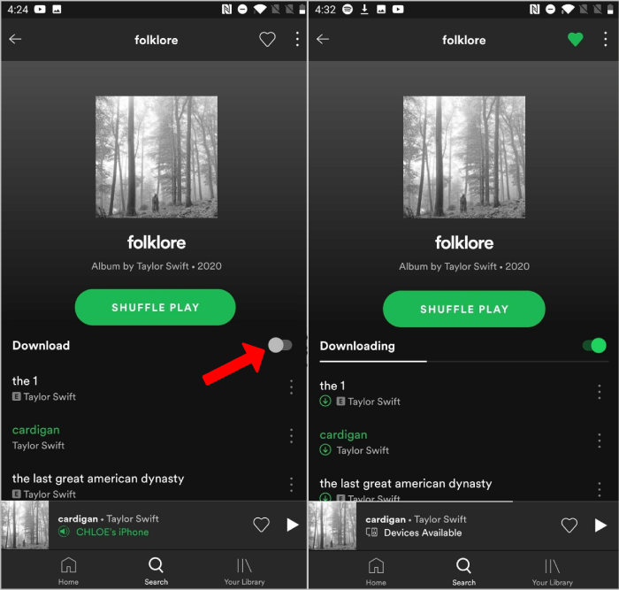How to Download Spotify Songs to Local Storage on Android