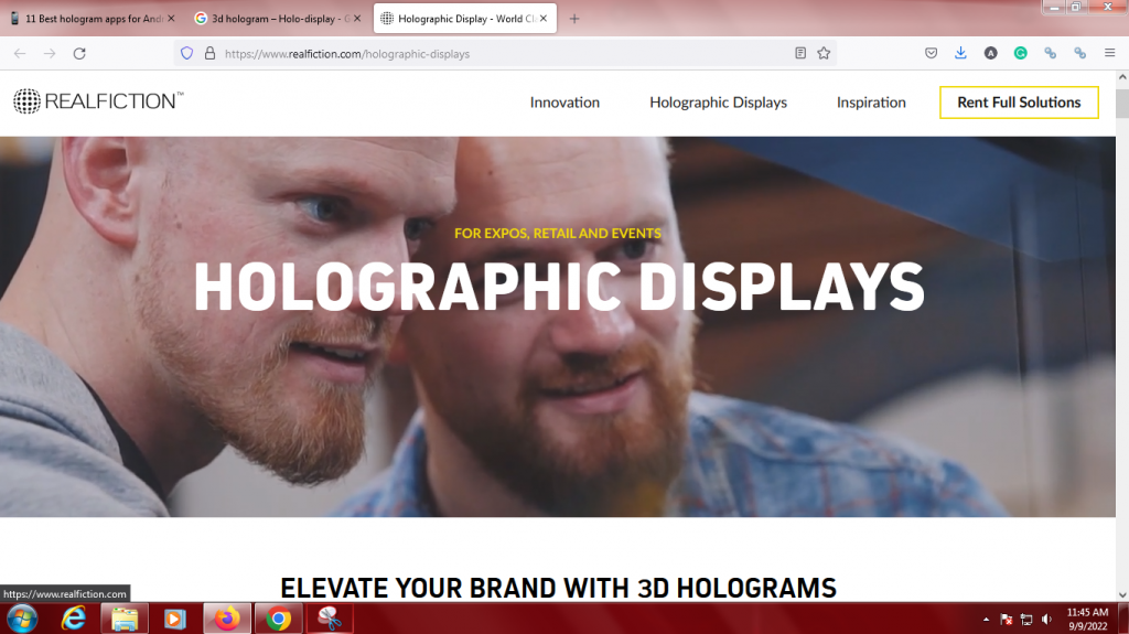 3d hologram – Holo-display