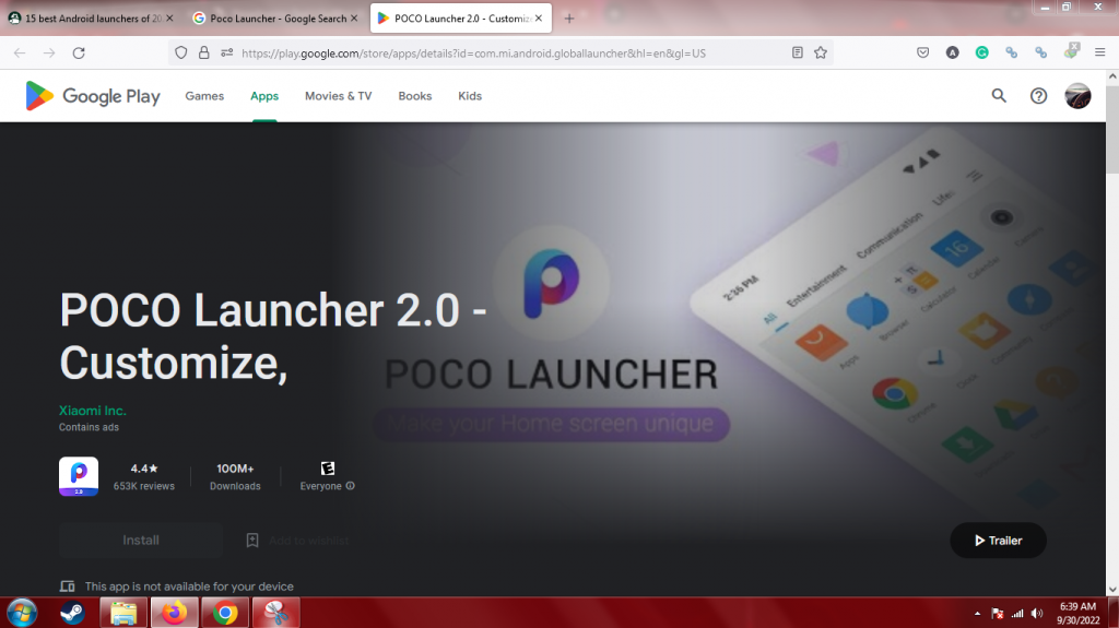 Poco Launcher