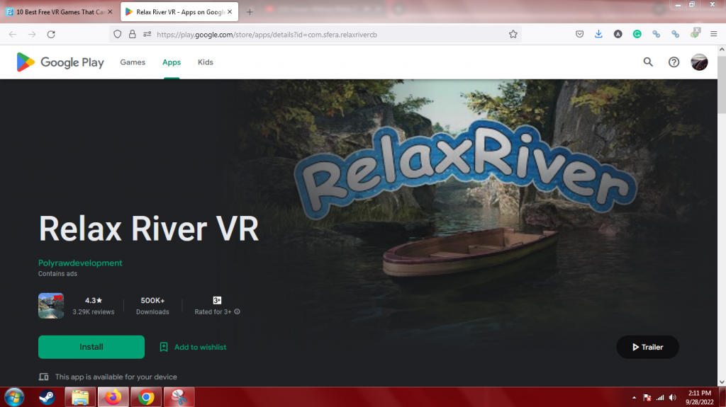 Relax River VR