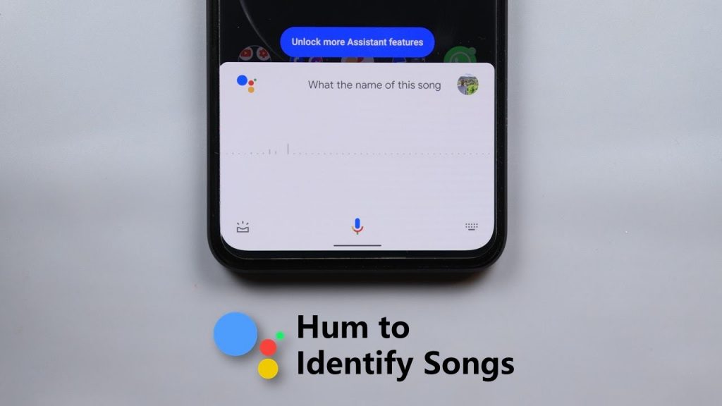 Use Google Assistant to identify Songs