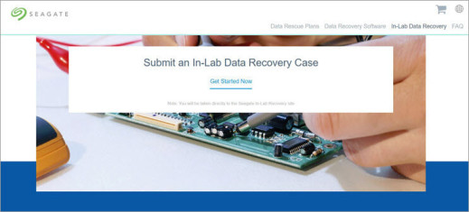 Seagate In-Lab Recovery