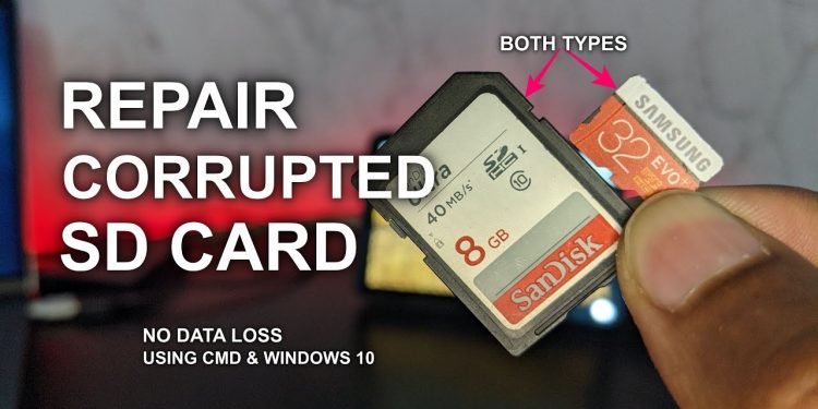 Corrupted SanDisk SD Card