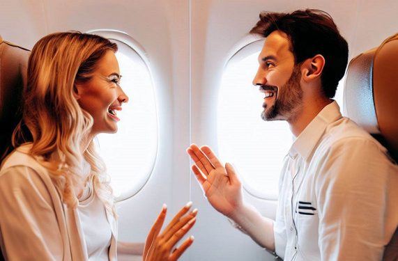 Tips on How to Talk to Your Seatmate While Flying