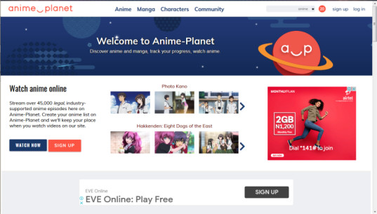 anime planet