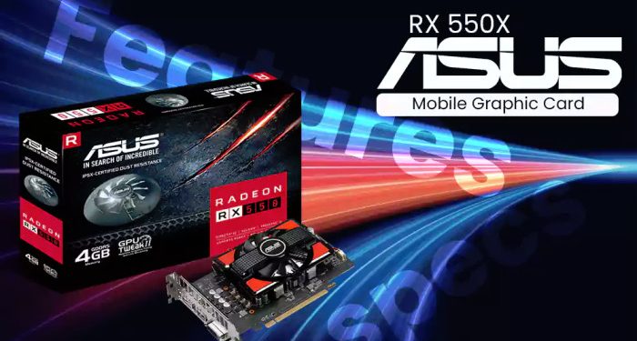 AMD Radeon Rx 550x Mobile