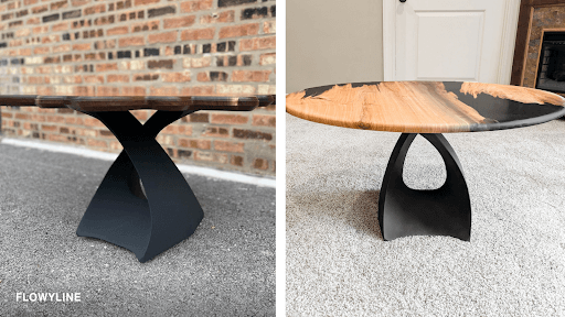 Tulipe Metal Table Base for Luxurious Homes