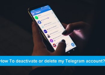 How do I deactivate or delete my Telegram account?