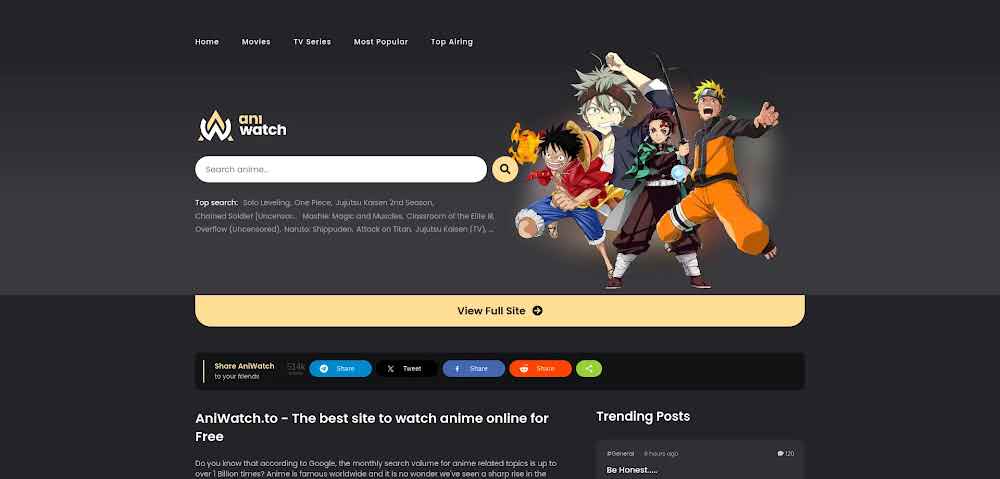 Aniwatch: Free Anime Streaming in 2024