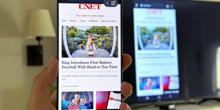 How to Mirror Your Smartphone or Tablet on TV: Easy Steps