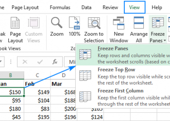 How to Freeze Rows and Columns in Excel: Step-by-Step Guide